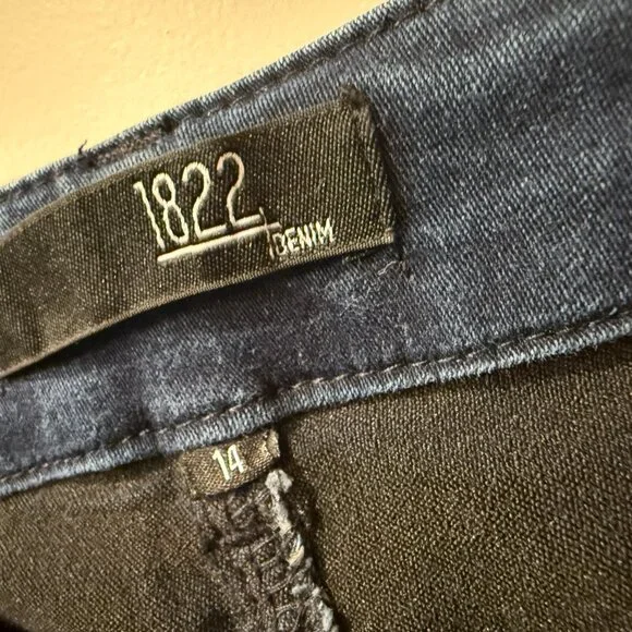 1822 Denim mid rise skinny taper jeans - Picture 5 of 5